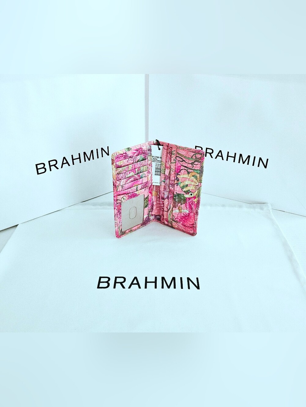 NWT Brahmin PERENNIAL Shayna w/Ady Wallet - Picture 13 of 15